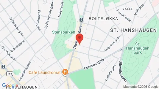 Apartments for rent i Oslo St. Hanshaugen - kort over placeringen