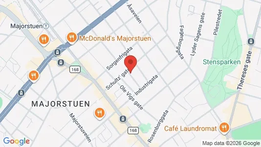 Apartments for rent i Oslo Frogner - kort over placeringen