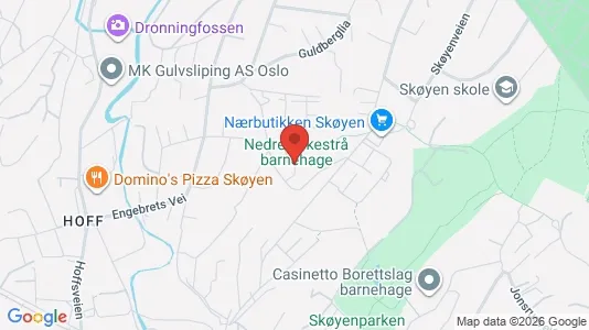 Apartments for rent i Oslo Ullern - kort over placeringen