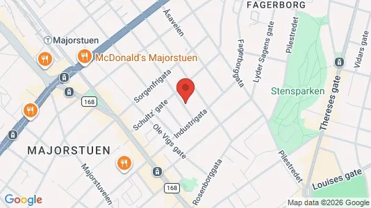 Apartments for rent i Oslo Frogner - kort over placeringen