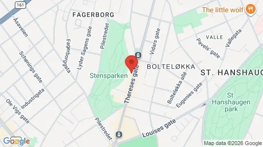 Apartments for rent i Oslo Frogner - kort over placeringen
