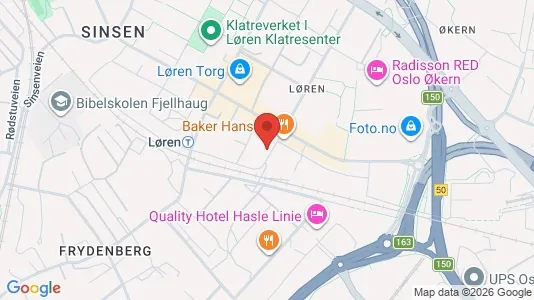 Apartments for rent i Oslo Grünerløkka - kort over placeringen