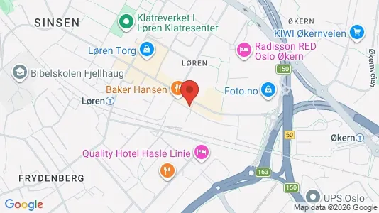 Apartments for rent i Oslo Grünerløkka - kort over placeringen