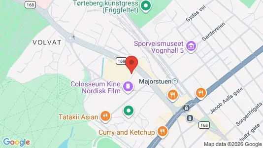Apartments for rent i Oslo Frogner - kort over placeringen