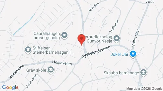 Apartments for rent i Bærum - kort over placeringen
