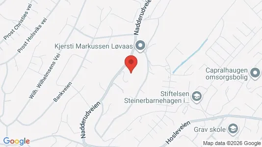 Rooms for rent i Bærum - kort over placeringen