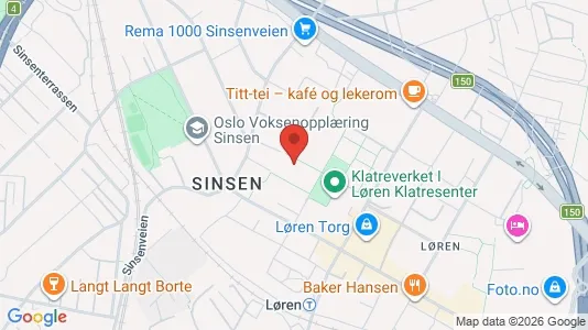 Apartments for rent i Oslo Grünerløkka - kort over placeringen