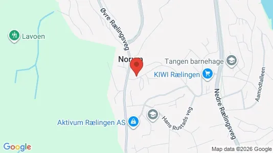 Apartments for rent i Rælingen - kort over placeringen