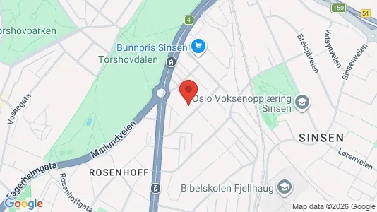 Apartments for rent i Oslo Grünerløkka - kort over placeringen