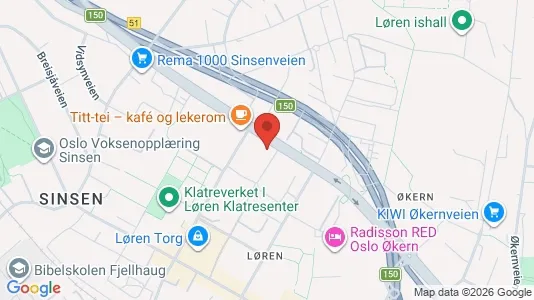 Apartments for rent i Oslo Grünerløkka - kort over placeringen