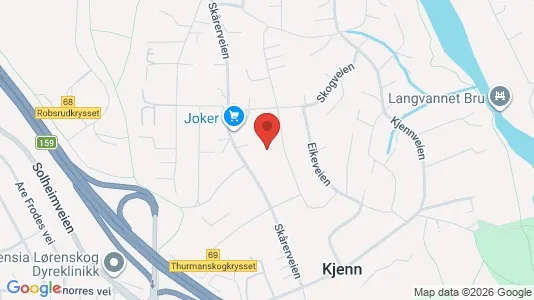 Apartments for rent i Lørenskog - kort over placeringen