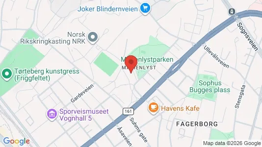 Apartments for rent i Oslo St. Hanshaugen - kort over placeringen