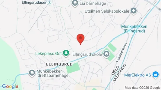 Apartments for rent i Oslo Alna - kort over placeringen