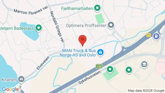 Apartments for rent i Lørenskog - kort over placeringen