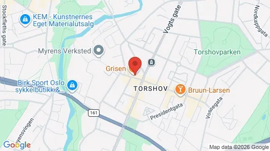 Apartments for rent i Oslo Sagene - kort over placeringen