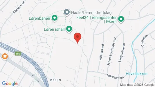 Apartments for rent i Oslo Bjerke - kort over placeringen