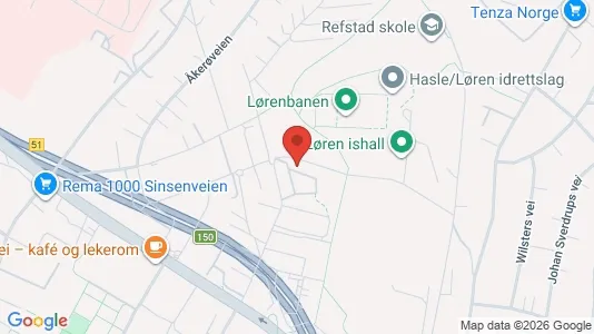 Apartments for rent i Oslo Bjerke - kort over placeringen