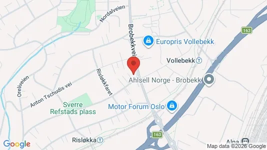 Apartments for rent i Oslo Bjerke - kort over placeringen
