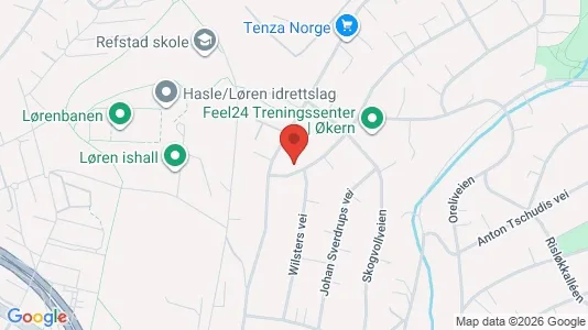 Apartments for rent i Oslo Bjerke - kort over placeringen