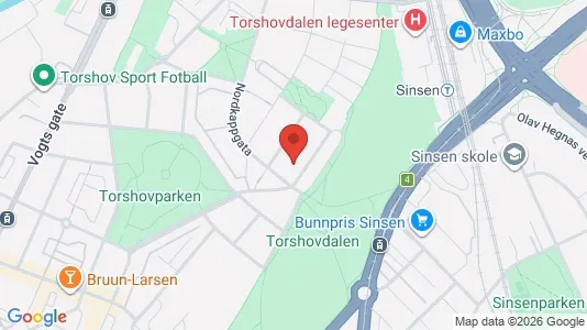 Apartments for rent i Oslo Sagene - kort over placeringen