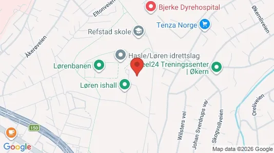 Apartments for rent i Oslo Bjerke - kort over placeringen