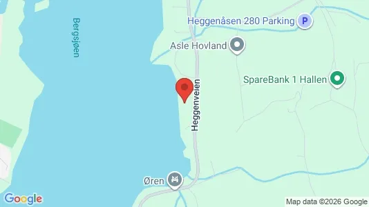 Apartments for rent i Modum - kort over placeringen