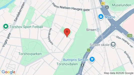 Apartments for rent i Oslo Sagene - kort over placeringen