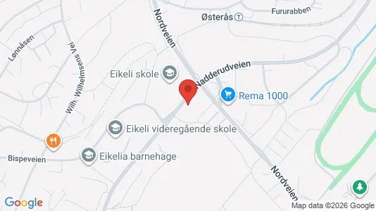 Apartments for rent i Bærum - kort over placeringen