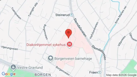 Apartments for rent i Oslo Vestre Aker - kort over placeringen