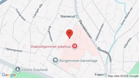 Apartments for rent i Oslo Vestre Aker - kort over placeringen
