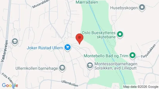 Apartments for rent i Oslo Vestre Aker - kort over placeringen
