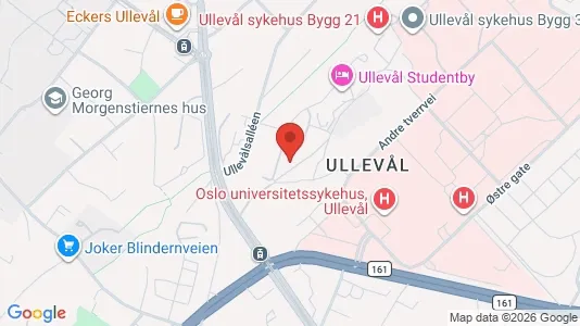 Apartments for rent i Oslo St. Hanshaugen - kort over placeringen