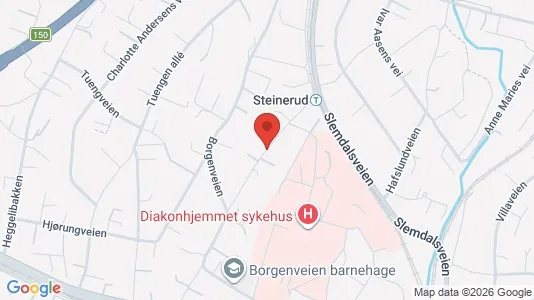 Apartments for rent i Oslo Vestre Aker - kort over placeringen