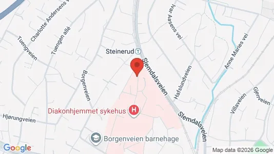 Rooms for rent i Oslo Vestre Aker - kort over placeringen