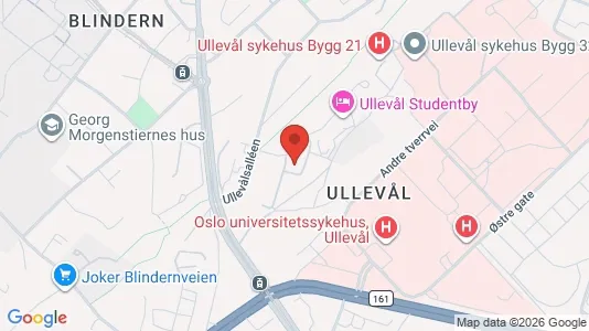 Apartments for rent i Oslo St. Hanshaugen - kort over placeringen