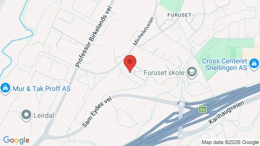 Apartments for rent i Oslo Alna - kort over placeringen