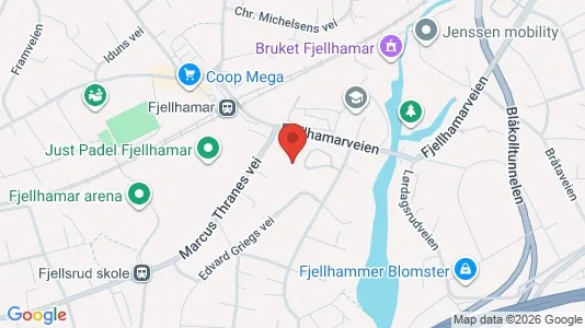 Rooms for rent i Lørenskog - kort over placeringen