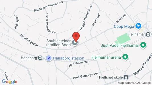 Rooms for rent i Lørenskog - kort over placeringen
