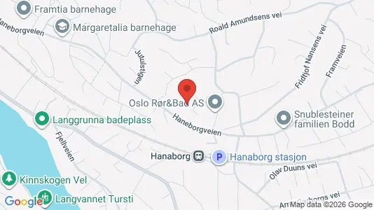 Rooms for rent i Lørenskog - kort over placeringen