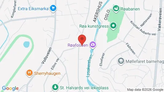 Apartments for rent i Bærum - kort over placeringen