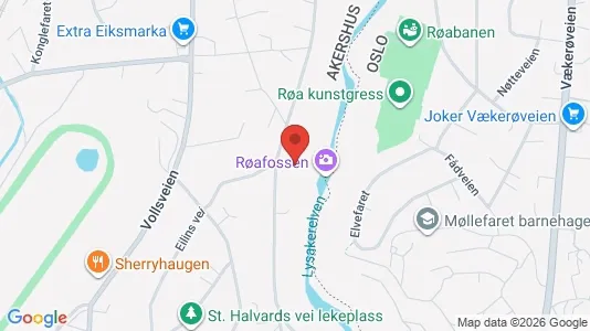 Apartments for rent i Bærum - kort over placeringen