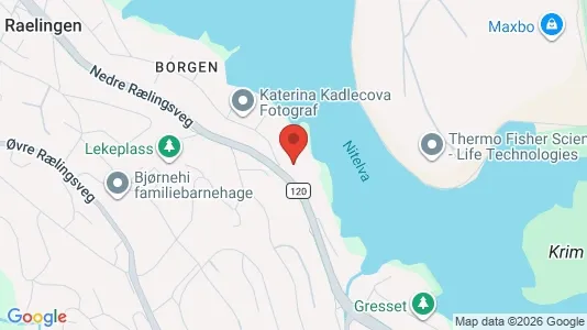 Apartments for rent i Rælingen - kort over placeringen