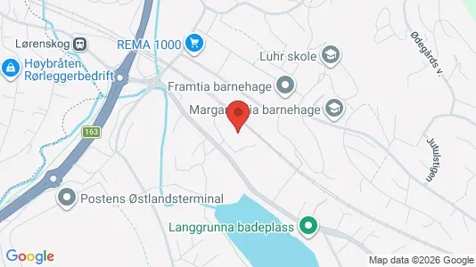 Apartments for rent i Lørenskog - kort over placeringen
