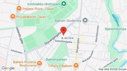Apartments for rent i Oslo Sagene - kort over placeringen