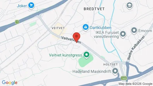 Rooms for rent i Oslo Bjerke - kort over placeringen