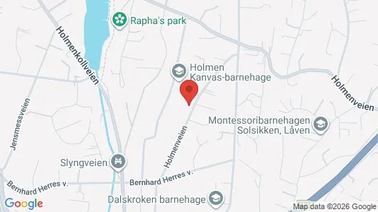 Rooms for rent i Oslo Vestre Aker - kort over placeringen