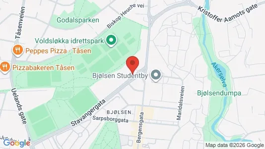 Apartments for rent i Oslo Sagene - kort over placeringen