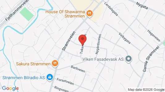 Rooms for rent i Skedsmo - kort over placeringen