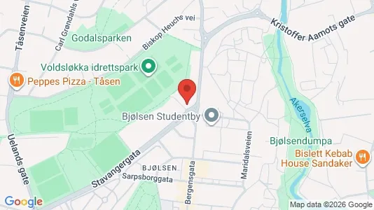 Apartments for rent i Oslo Sagene - kort over placeringen