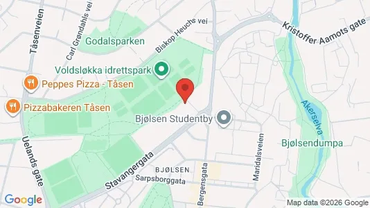 Apartments for rent i Oslo Sagene - kort over placeringen